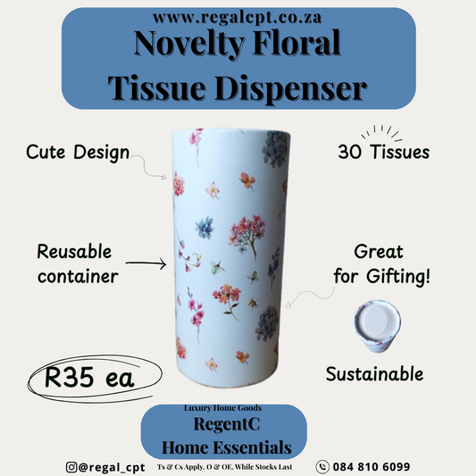 Novelty Floral Tissue Dispenser | Luxury Home Goods & Essentials | South Africa