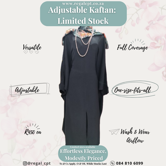 The Adjustable Kaftan: Effortless Modesty, Elevated Style | Modest Fashion Cape Town